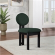 Meridian Furniture Napa Green Boucle Fabric Dining Chair (Set of 2)