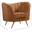 Meridian Furniture Margo Saddle Velvet Chair