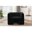 Meridian Furniture Henson Black Velvet Chair