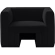 Meridian Furniture Henson Black Velvet Chair