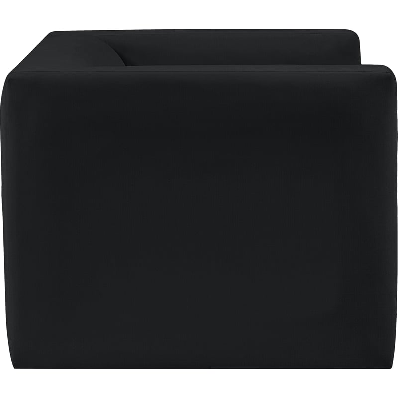 Meridian Furniture Henson Black Velvet Chair