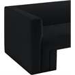 Meridian Furniture Henson Black Velvet Chair