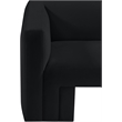 Meridian Furniture Henson Black Velvet Chair
