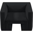 Meridian Furniture Henson Black Velvet Chair