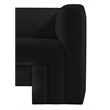 Meridian Furniture Henson Black Velvet Chair