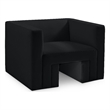 Meridian Furniture Henson Black Velvet Chair