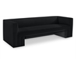 Meridian Furniture Henson Black Velvet Sofa