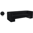 Meridian Furniture Henson Black Velvet Sofa