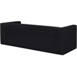 Meridian Furniture Henson Black Velvet Sofa