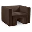 Meridian Furniture Henson Brown Velvet Chair