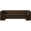 Meridian Furniture Henson Brown Velvet Sofa