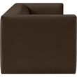 Meridian Furniture Henson Brown Velvet Sofa