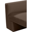 Meridian Furniture Henson Brown Velvet Sofa