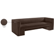 Meridian Furniture Henson Brown Velvet Sofa