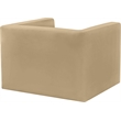 Meridian Furniture Henson Camel Velvet Chair