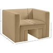 Meridian Furniture Henson Camel Velvet Chair