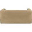 Meridian Furniture Henson Camel Velvet Loveseat