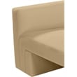 Meridian Furniture Henson Camel Velvet Loveseat