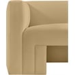 Meridian Furniture Henson Camel Velvet Loveseat
