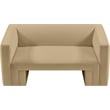 Meridian Furniture Henson Camel Velvet Loveseat