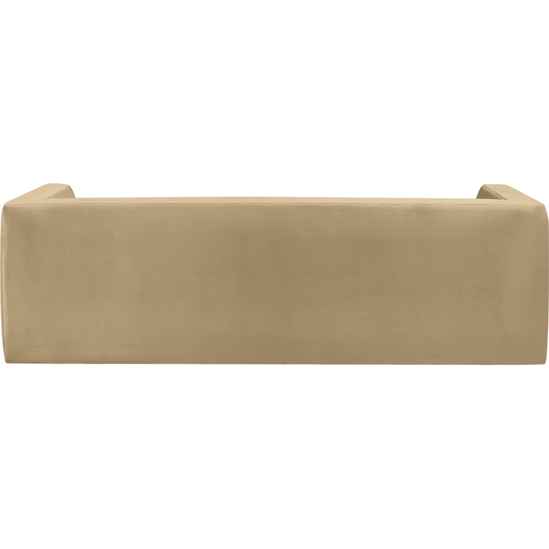 Meridian Furniture Henson Camel Velvet Sofa