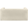 Meridian Furniture Henson Cream Velvet Loveseat