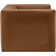 Meridian Furniture Henson Saddle Velvet Chair