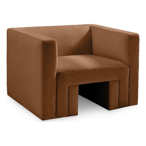 Meridian Furniture Henson Saddle Velvet Chair