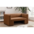 Meridian Furniture Henson Saddle Velvet Loveseat