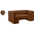 Meridian Furniture Henson Saddle Velvet Loveseat