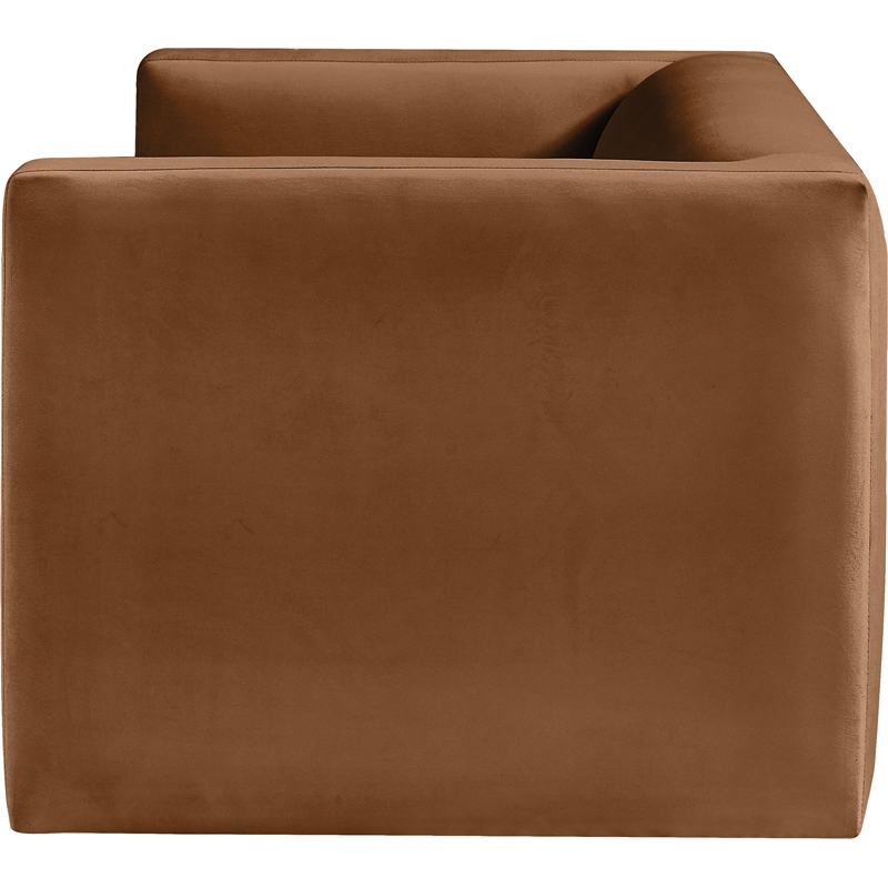 Meridian Furniture Henson Saddle Velvet Loveseat