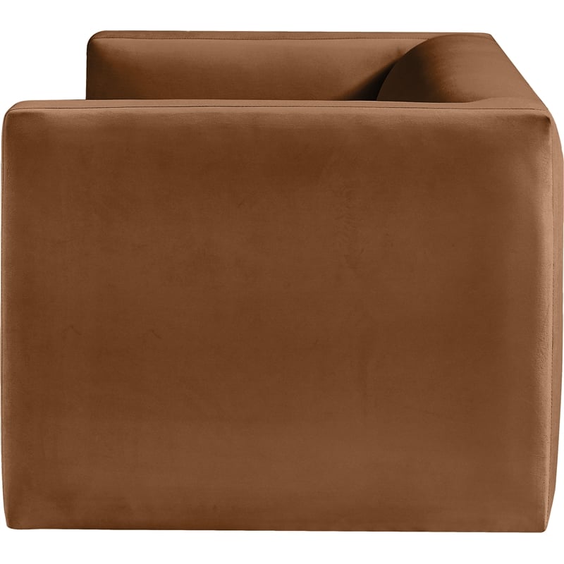 Meridian Furniture Henson Saddle Velvet Loveseat