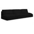 Meridian Furniture Ease Black Fabric Modular Sofa