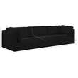 Meridian Furniture Ease Black Fabric Modular Sofa