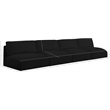 Meridian Furniture Ease Black Fabric Modular Sofa