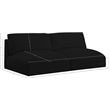Meridian Furniture Ease Black Fabric Modular Sofa