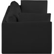 Meridian Furniture Ease Black Fabric Modular Sofa