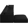 Meridian Furniture Ease Black Fabric Modular Sectional