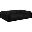 Meridian Furniture Ease Black Fabric Modular Sectional