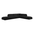 Meridian Furniture Ease Black Fabric Modular Sectional