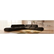 Meridian Furniture Ease Black Fabric Modular Sectional