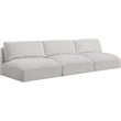 Meridian Furniture Ease Cream Fabric Modular Sofa