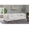 Meridian Furniture Ease Cream Fabric Modular Sofa