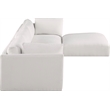 Meridian Furniture Ease Cream Fabric Modular Sectional