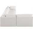 Meridian Furniture Ease Cream Fabric Modular Sectional