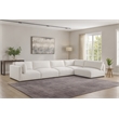 Meridian Furniture Ease Cream Fabric Modular Sectional