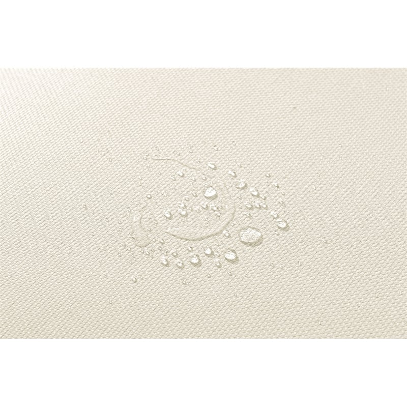 Meridian Furniture Maldives Cream Water Resisting Outdoor Modular Sectional