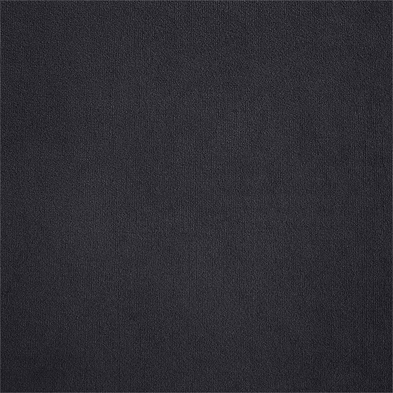 Meridian Furniture Comfy Black Velvet 4-Pc. Modular Sectional