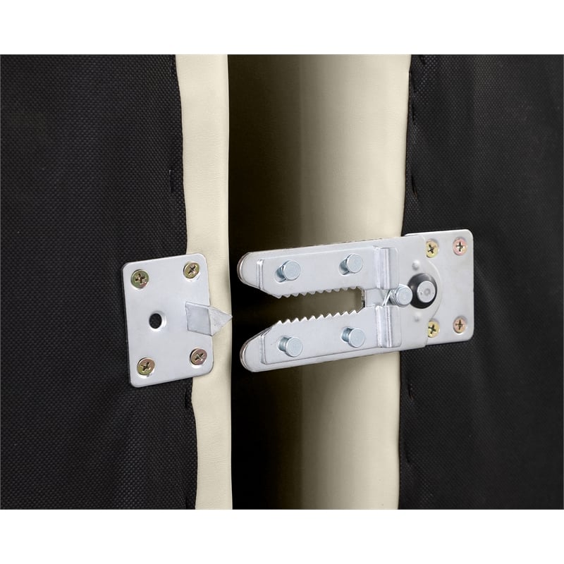 Meridian Furniture Comfy Cream Vegan Leather 7-Pc. Modular Sectional