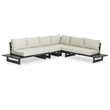 Meridian Furniture Maldives Cream Water Resisting Outdoor Modular Sectional